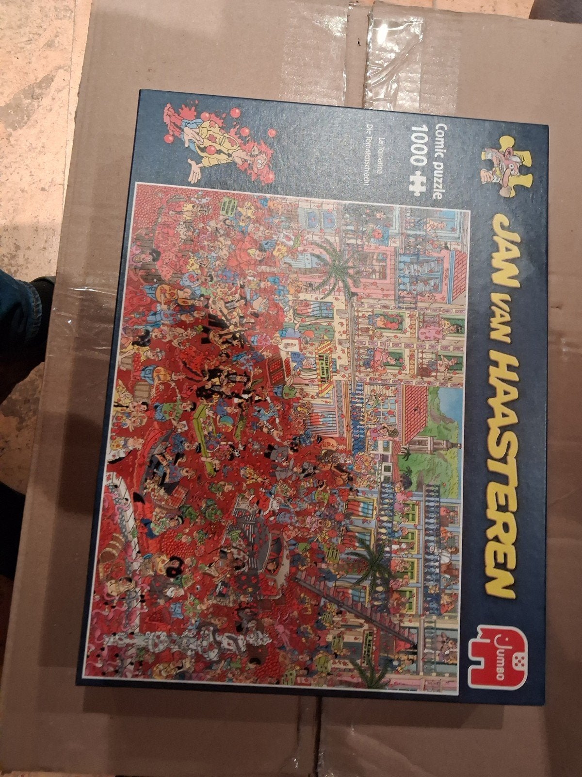 puzzles Jan van Haalsteren 1000 pièces, Enlèvement ou Envoi, 500 à 1500 pièces, Comme neuf, Puzzle
