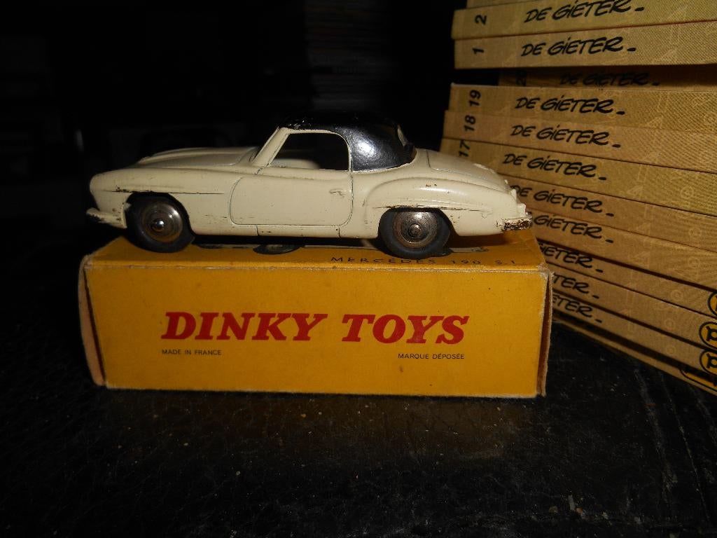 Dinky Toys Mercedes 190 SL avec boite 24H made in France, Hobby & Loisirs créatifs, Enlèvement ou Envoi, Dinky Toys