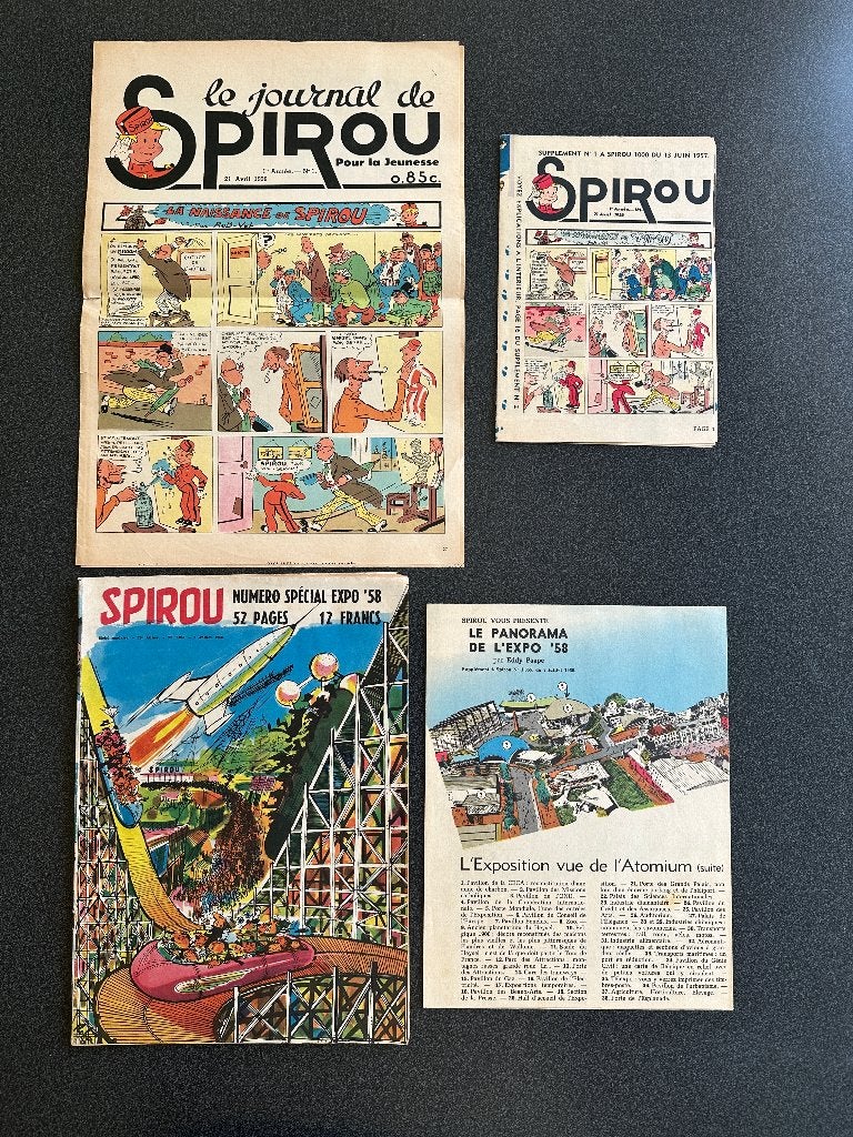 Spirou : plein de chansons spéciales, Plusieurs BD, Enlèvement ou Envoi, Utilisé, Diverse Auteurs