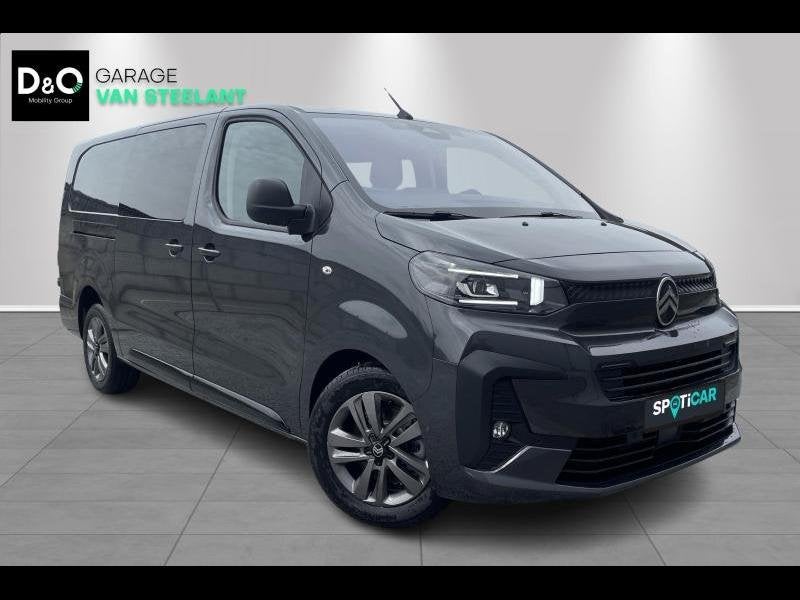 Citroen Jumpy Combi Double Cabine Luxury -5PL-LEDER-GPS-VISI, Autos, Argent ou Gris, Achat, Euro 6, 2184 cm³