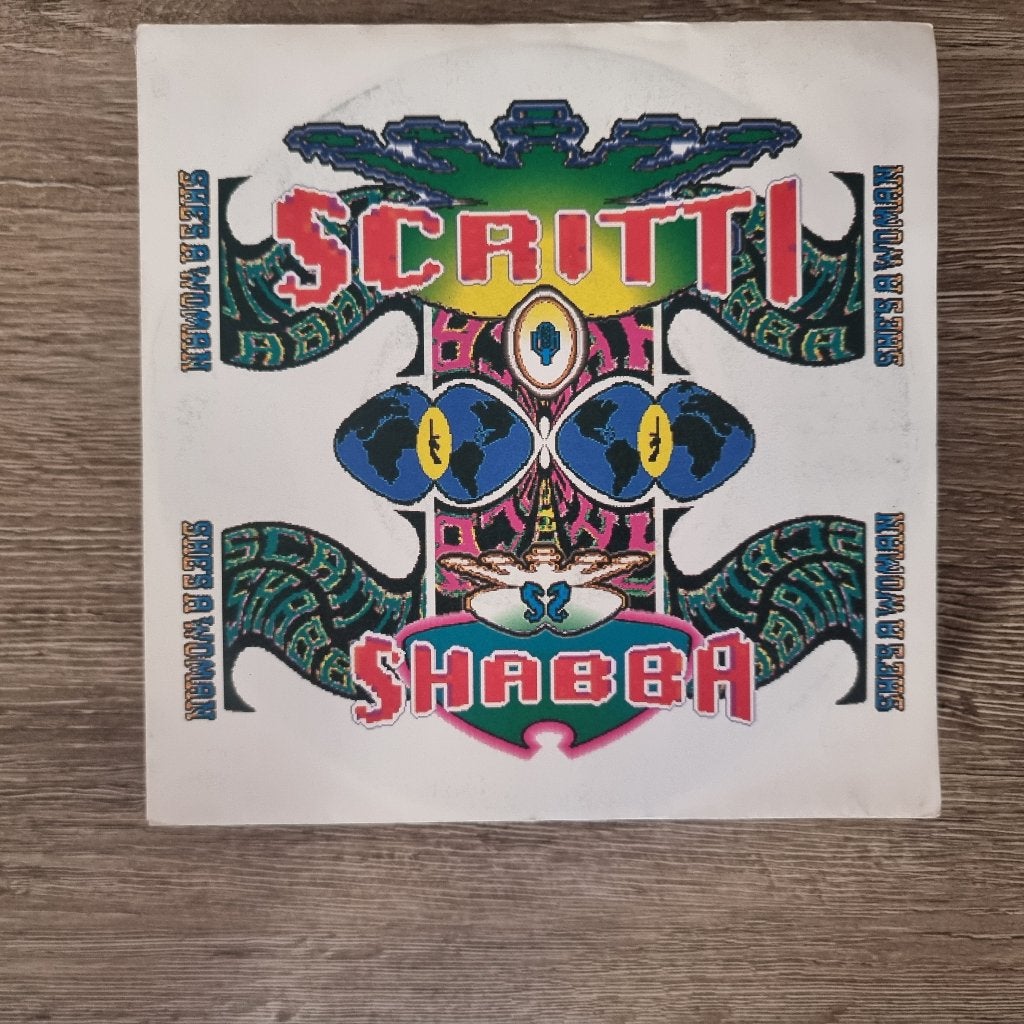 7" Scritti Politti + Shabba Ranks – She's A Woman, Cd's en Dvd's, Vinyl Singles, Ophalen of Verzenden, Gebruikt, 7 inch, Reggae en Ska