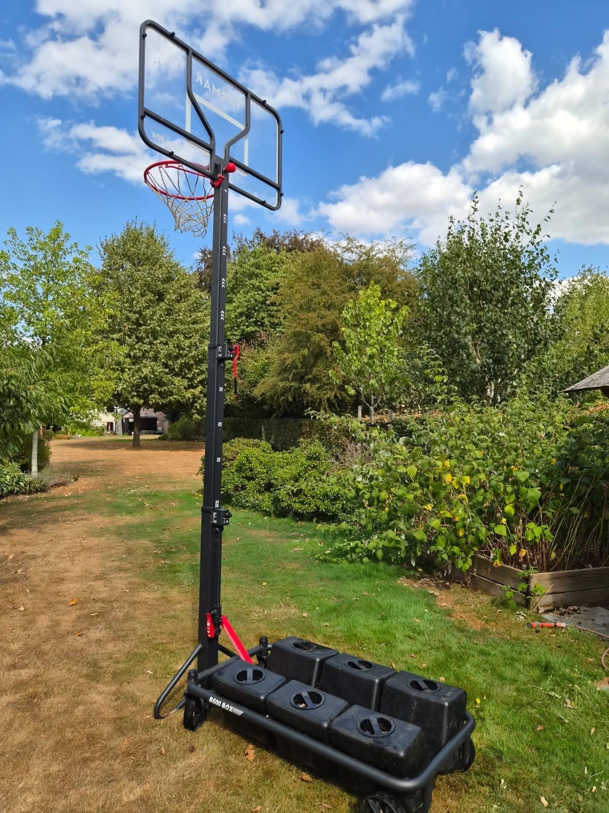 Panier de basket pliable Kipsta, Enlèvement, Comme neuf, Anneau, Panneau ou Poteau