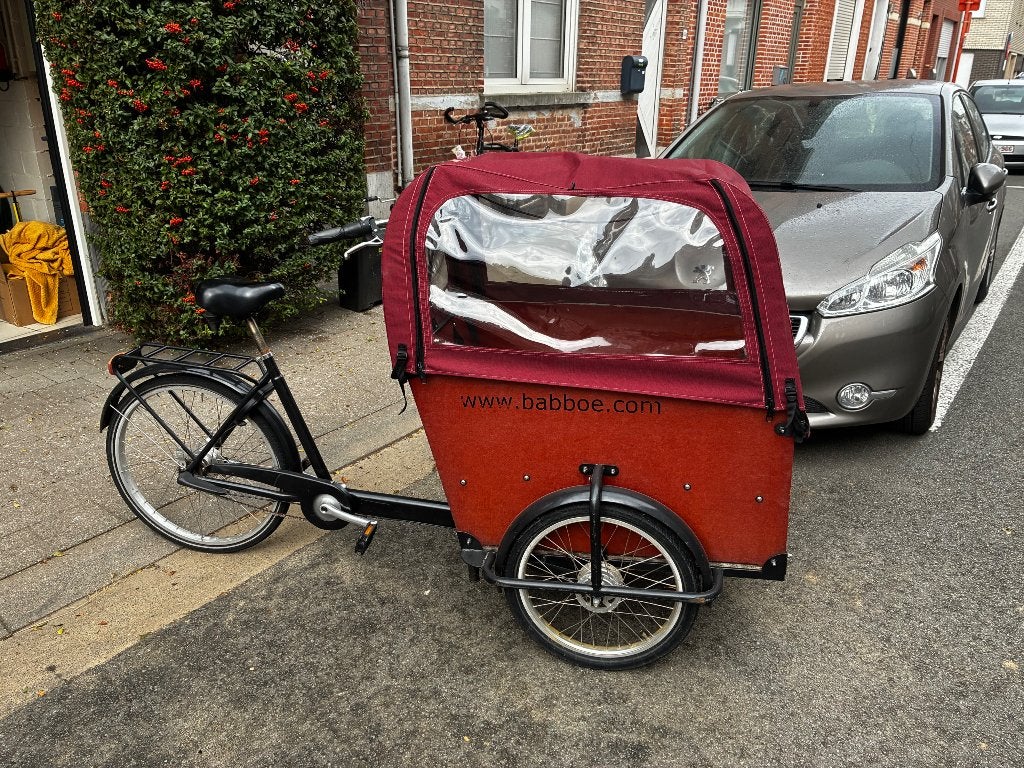 Bakfiets babboe big, Fietsen en Brommers, Ophalen, Gebruikt, 2 kinderen, Overige merken