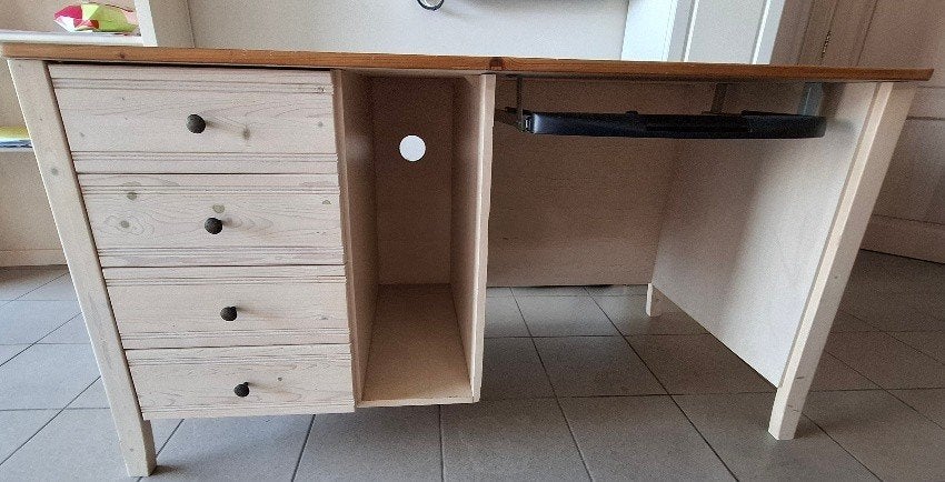 Gratis bureau, Ophalen, Opzetstuk, Gebruikt, Hout