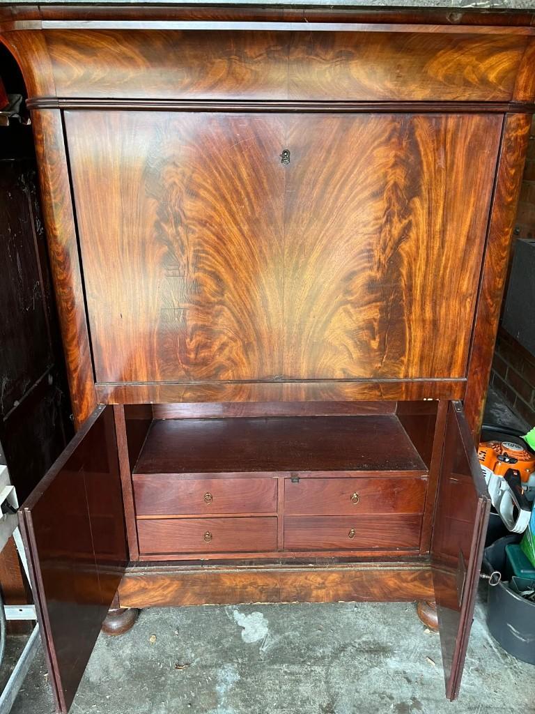Antieke secretaire Louis Philippe, Antiek en Kunst, Ophalen