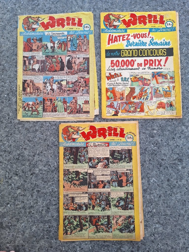 Chagor Wrill - 3 nummers eerste jaargang FR (1945-46), Boeken, Ophalen of Verzenden, Gelezen, Sport en Vrije tijd