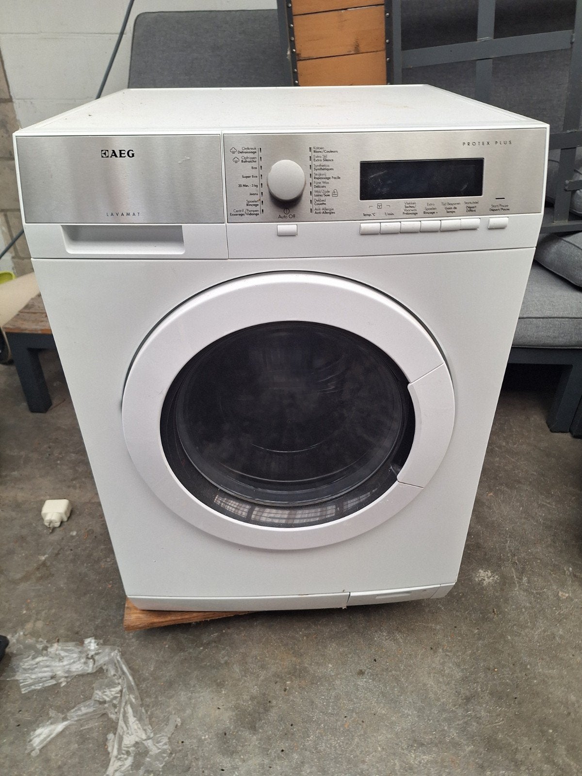 Wasmachine AEG 7kg, Elektronische apparatuur, Wasmachines, Ophalen, Gebruikt, Voorlader, Energieklasse A of zuiniger