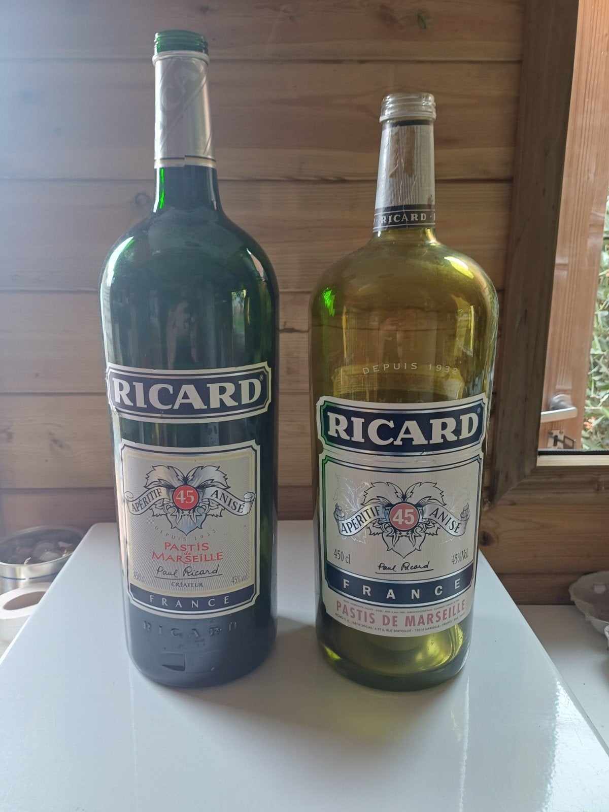 ricard flessen, Ophalen