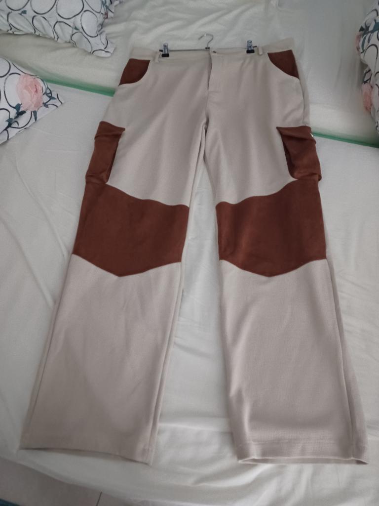 broek voor heren creme/bruin xxl, Vêtements | Hommes, Pantalons, Neuf, Brun, Autres tailles, Onbekend