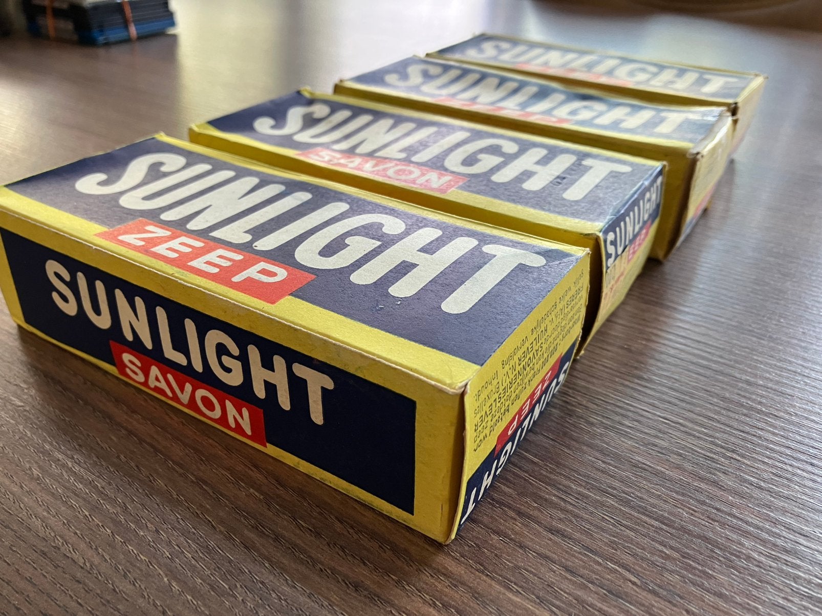 Savon Sunlight, Enlèvement