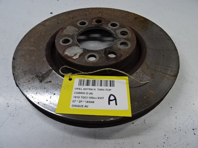 FREIN DISQUE AVANT Opel Astra H Twin Top (L67), Opel, Opel Automobile GmbH, Utilisé, Kontakt-opel@opel.com