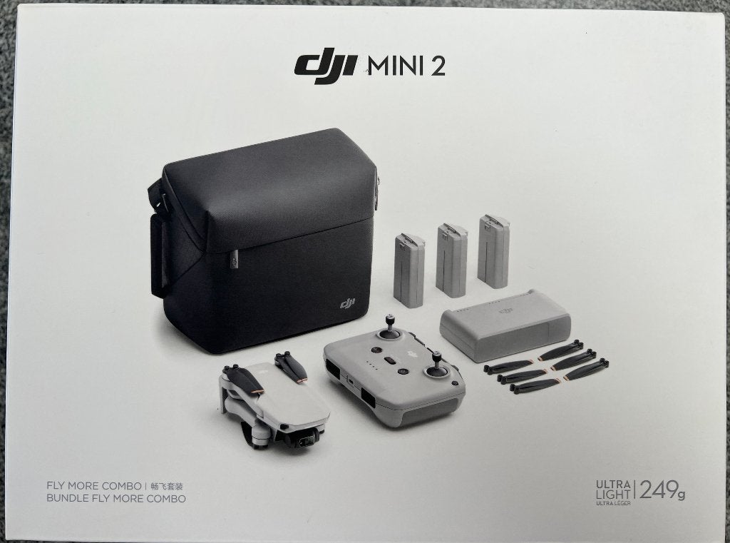 DJI drone mini 2 fly more combo, Enlèvement ou Envoi, Moins de 250 g, 1 à 5 km, Comme neuf