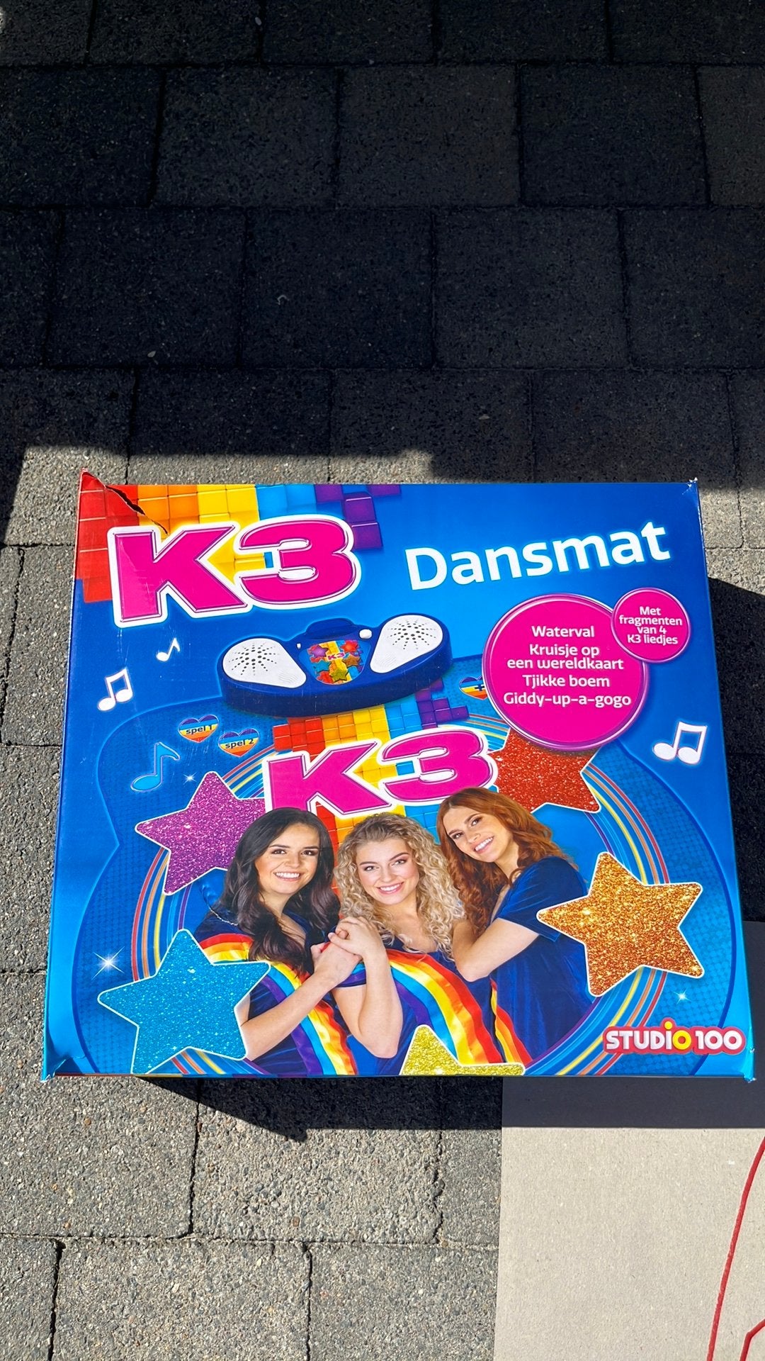 K3 dansmat, Ophalen, Zo goed als nieuw