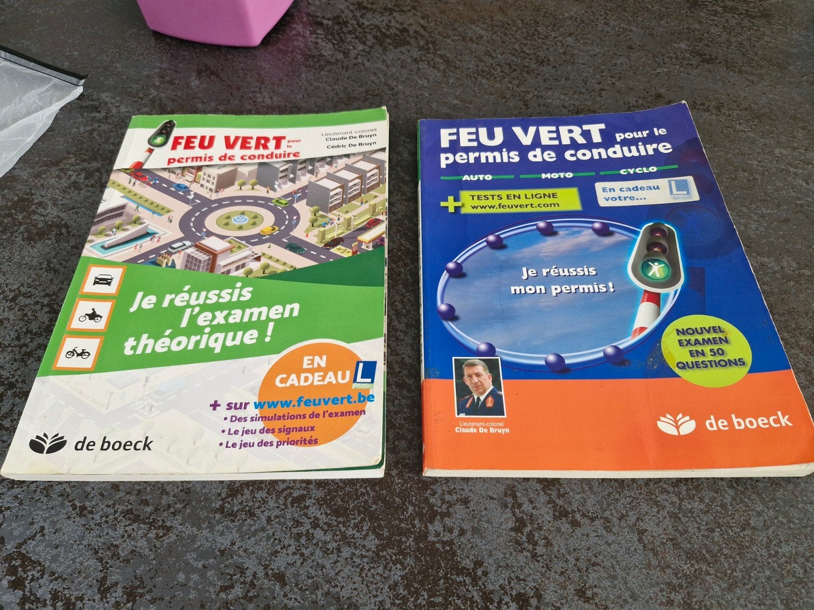 livres Feu vert pour excercises permis de conduire, Boeken, Ophalen of Verzenden, Gelezen