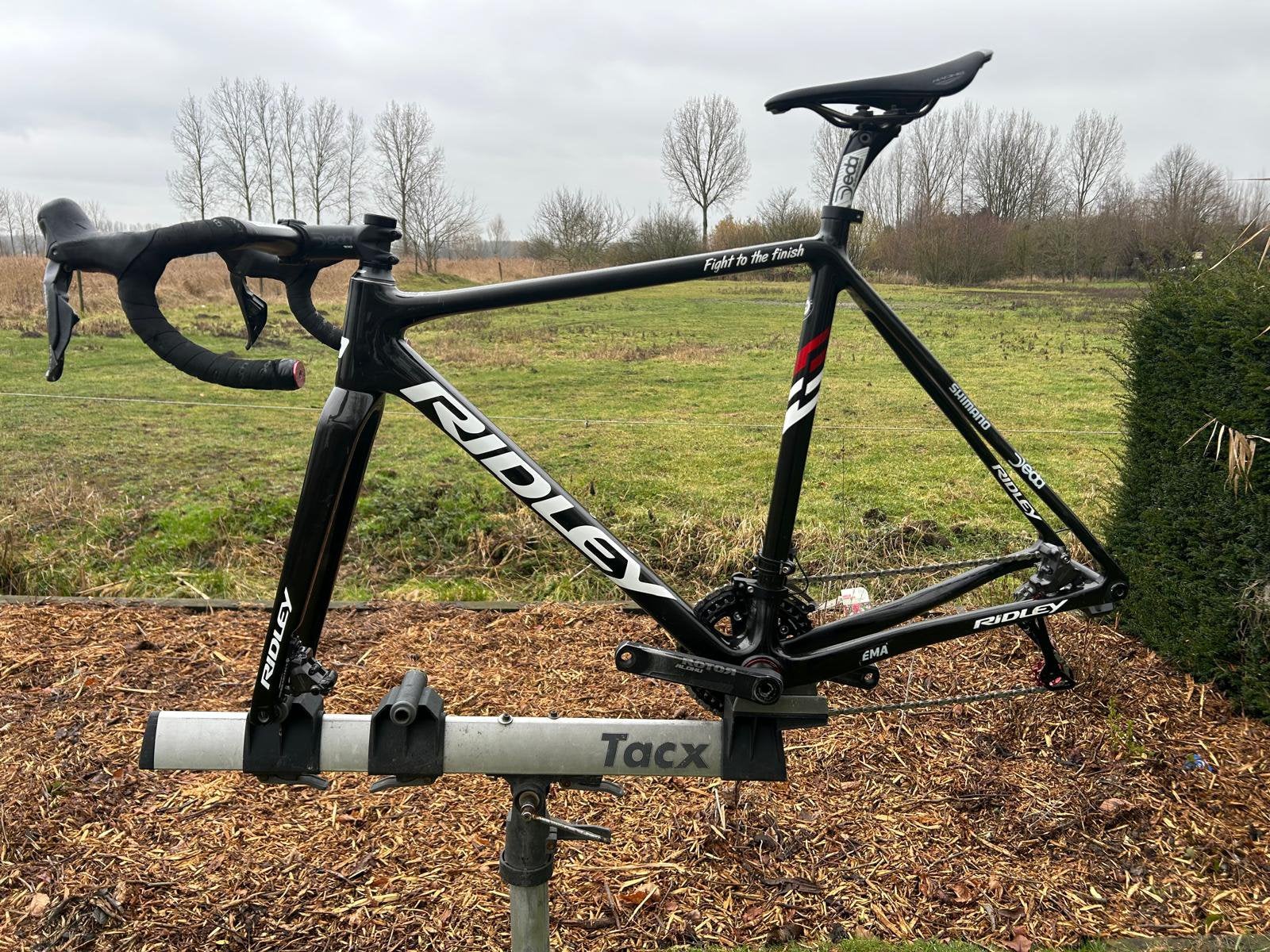 X-night Shimano Ultegra Di2 (12 speed) zonder powermeter, Fietsen en Brommers, Ophalen, Gebruikt, Carbon