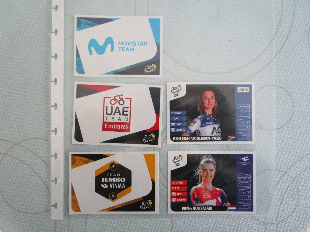 stickers woman cycliste 2023, Verzamelen, Ophalen, Zo goed als nieuw, Sport