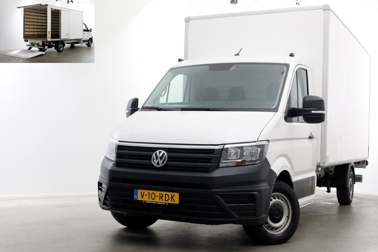 Volkswagen Crafter 35 2.0 TDI 140pk Bakwagen met laadklep en, Bedrijf, 295 g/km, Onderhoudsboekje, Te koop