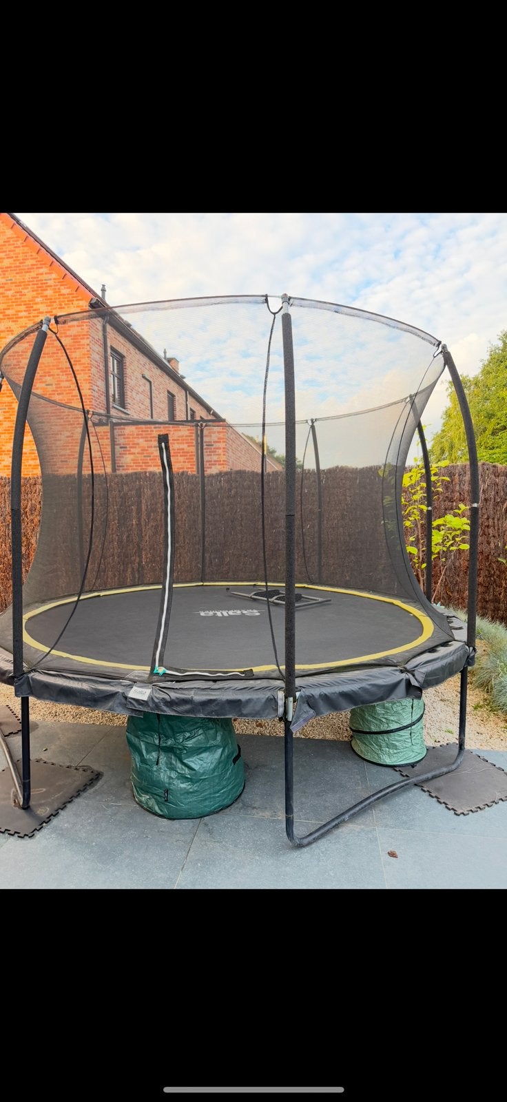 Salta trampoline, Ophalen, Zo goed als nieuw