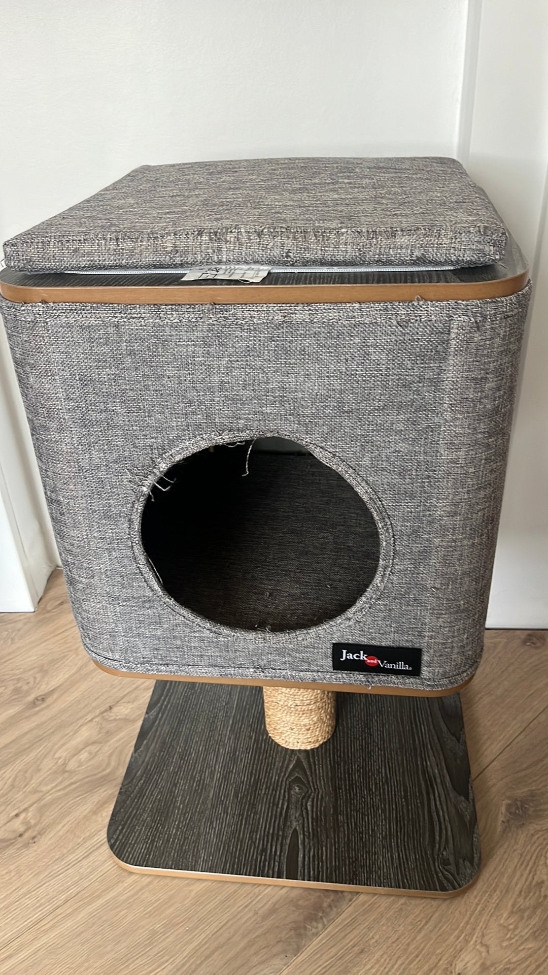 Kattenhuisje, Animaux & Accessoires, Accessoires pour chats, Enlèvement, Utilisé