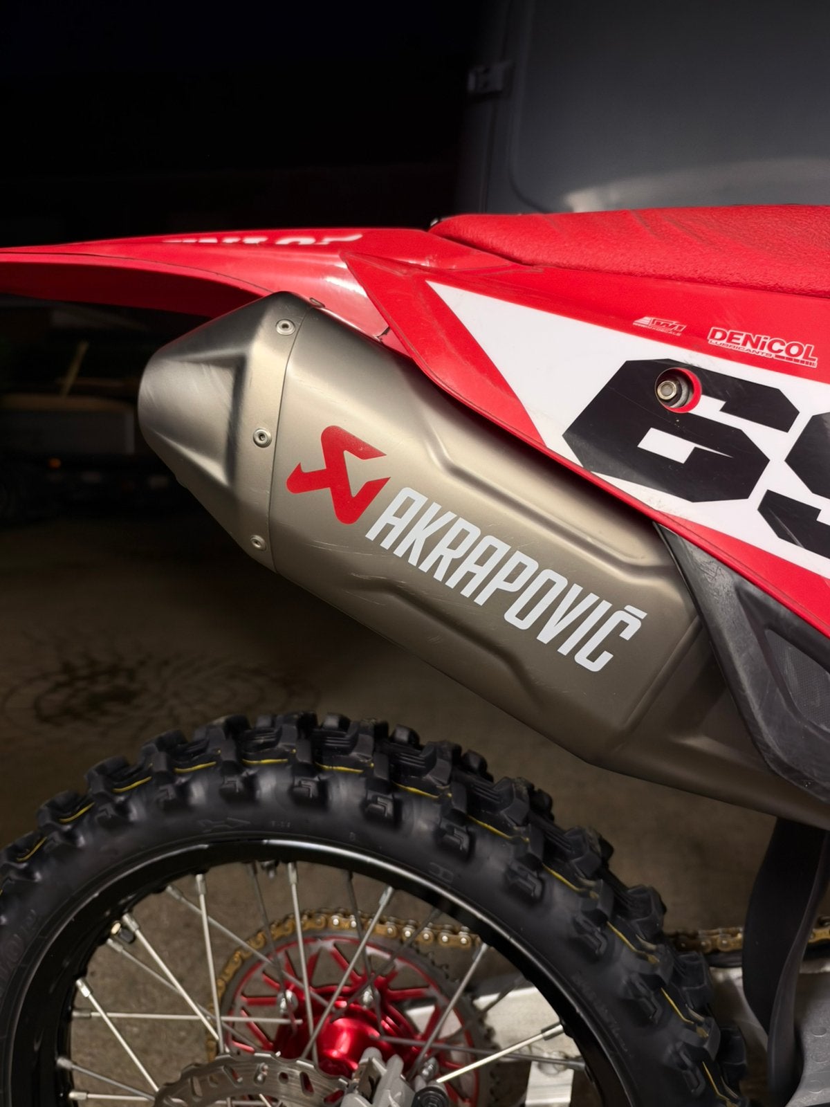 Akrapovic Evolution Line Titanium honda crf 250, Motoren, Ophalen