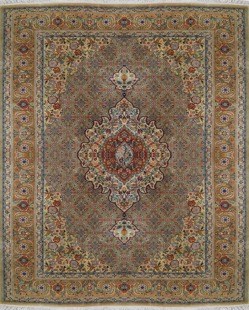 TABRIZ Iran oosters vloerkleed: 2,08 x 3,08 meter, Antiek en Kunst, Verzenden