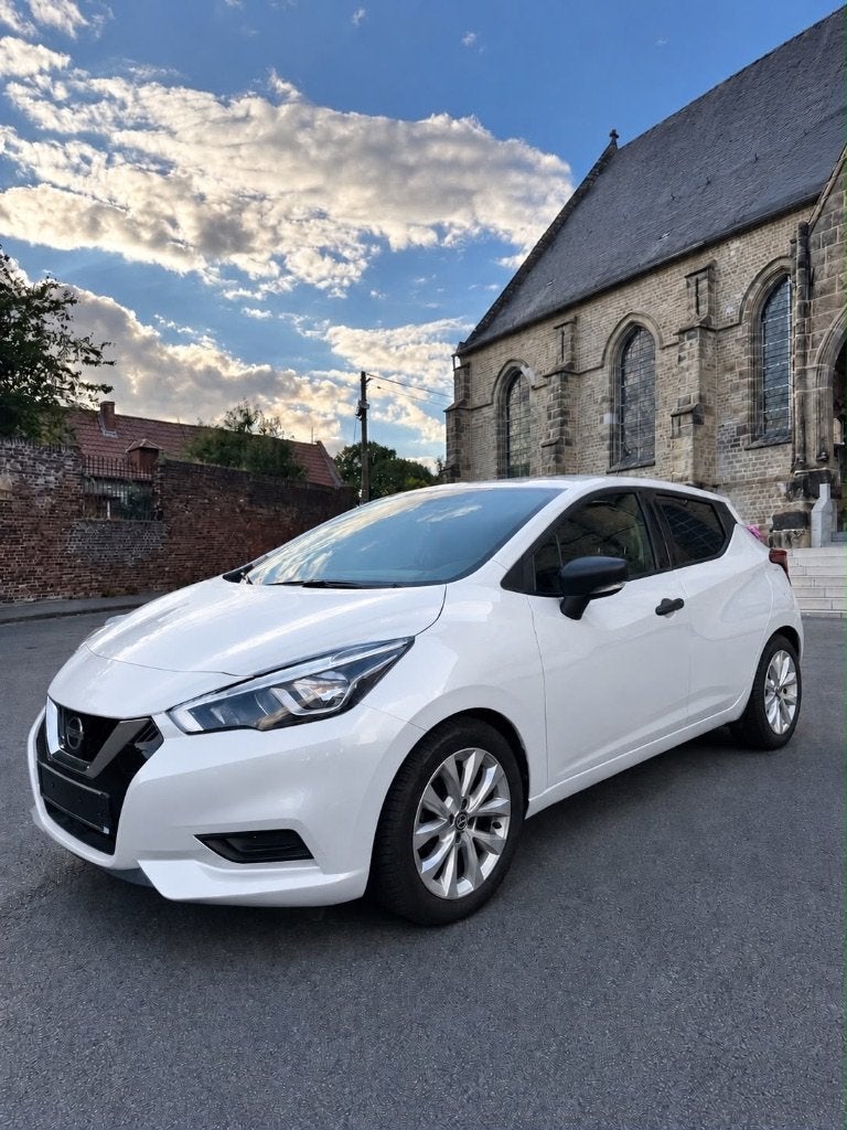 Nissan Micra, Auto's, Voorwielaandrijving, Stof, Zwart, 4 cilinders