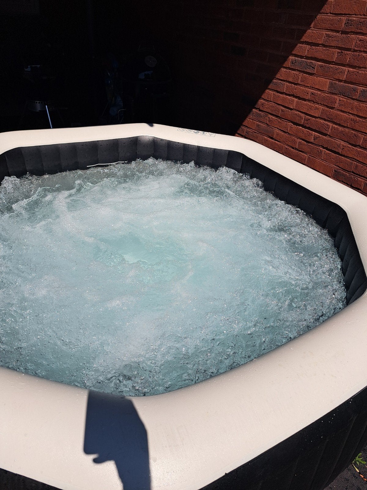 Intex bubbels en spa voor 6 personen, Ophalen