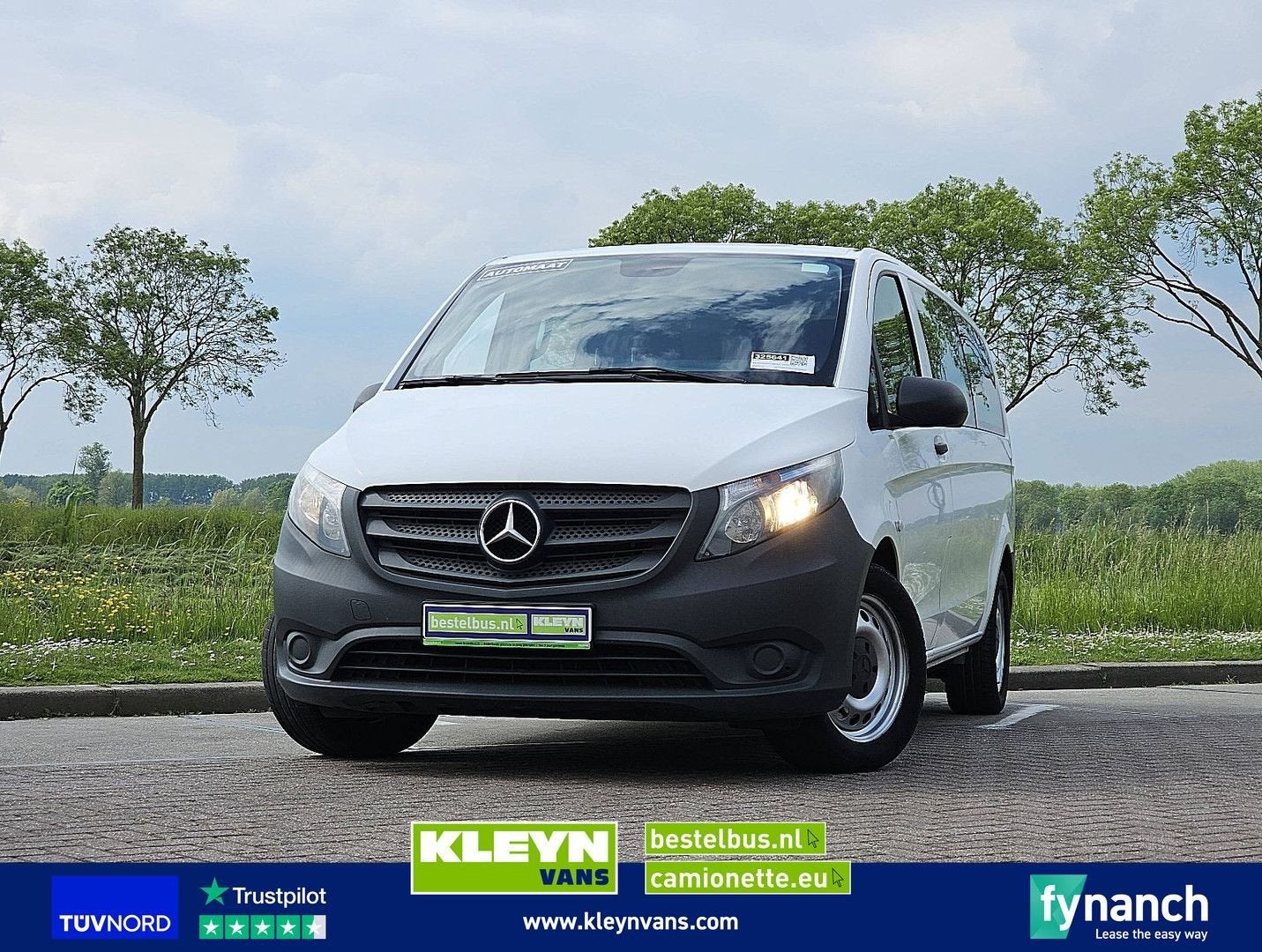 Mercedes-Benz VITO 124 XL ac dc auto EUR6, Auto's, Bestelwagens en Lichte vracht, Automaat, Wit, Mercedes-Benz, Bedrijf