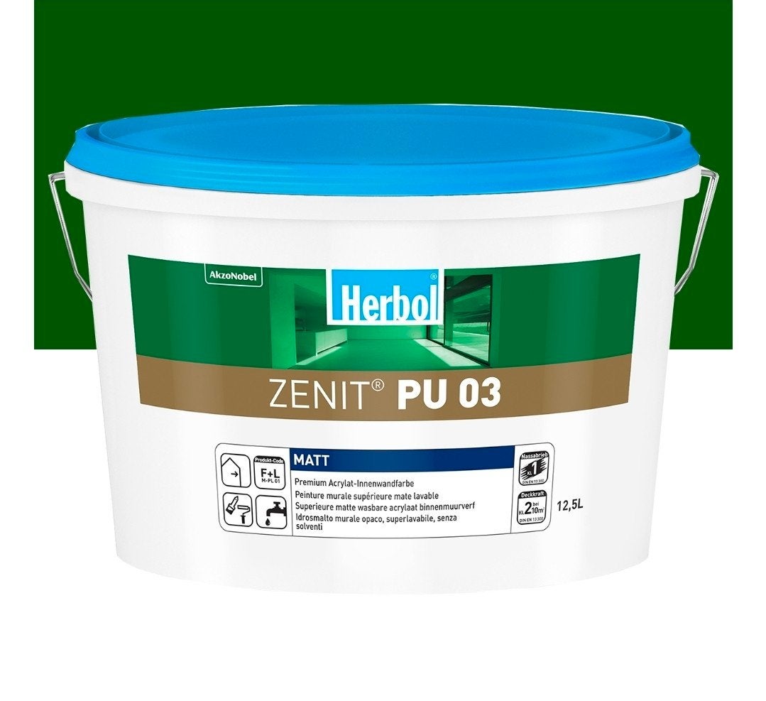6 x peinture haut de gamme Ral 9010 mat 12,5 l, Bricolage & Construction, Peinture, Vernis & Laque, Enlèvement, Peinture