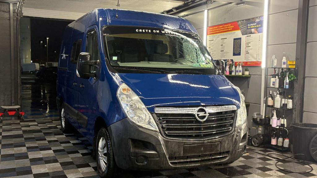 Opel Movano 2.3 CDTi | L2H2 | BJ. 2016 | 173.300KM. CAMPER, Auto's, Gebruikt, Blauw, 3500 kg, Bedrijf