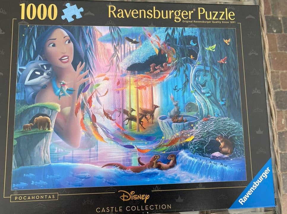 Pocahontas puzzel, Hobby en Vrije tijd, Ophalen of Verzenden, Zo goed als nieuw