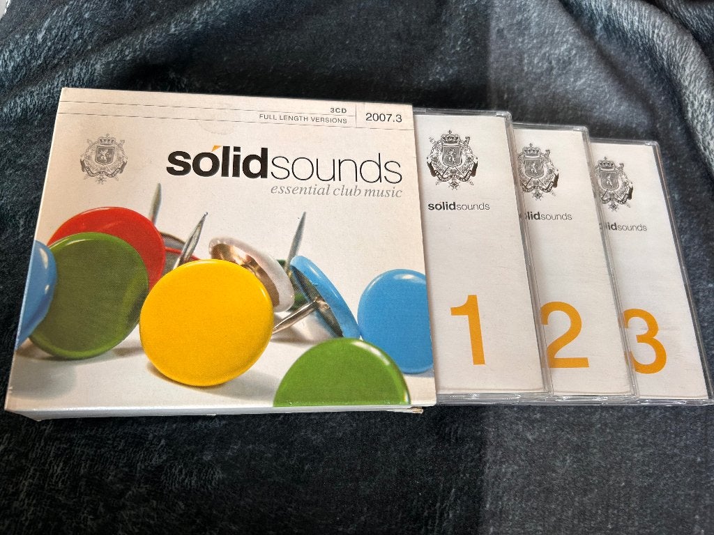 Solid sounds 2007.3 3cd album, CD & DVD, Enlèvement ou Envoi, Autres genres, Utilisé, Comprend un livret
