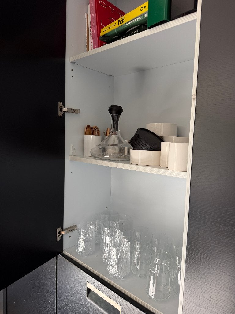 Keuken, Ophalen, Gebruikt, Zwart, Graniet of Steen