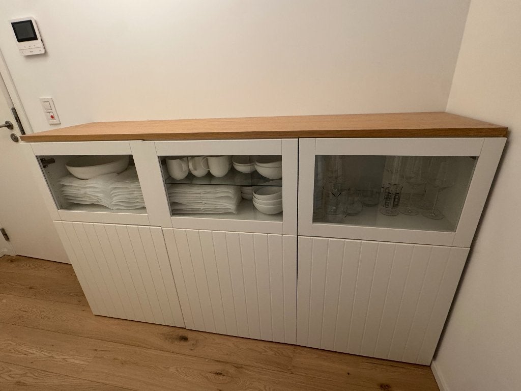 Buffet IKEA BESTA, Maison & Meubles, 25 à 50 cm, 150 à 200 cm, Comme neuf, Enlèvement