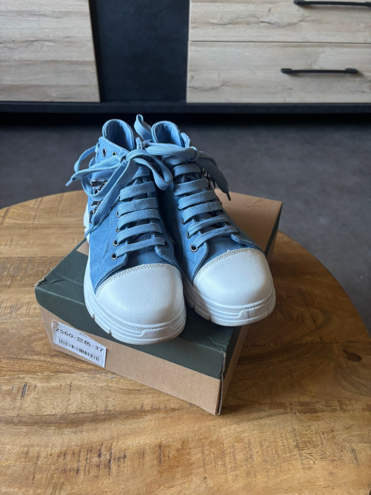 Sneakers voor dames, Ophalen, Blauw
