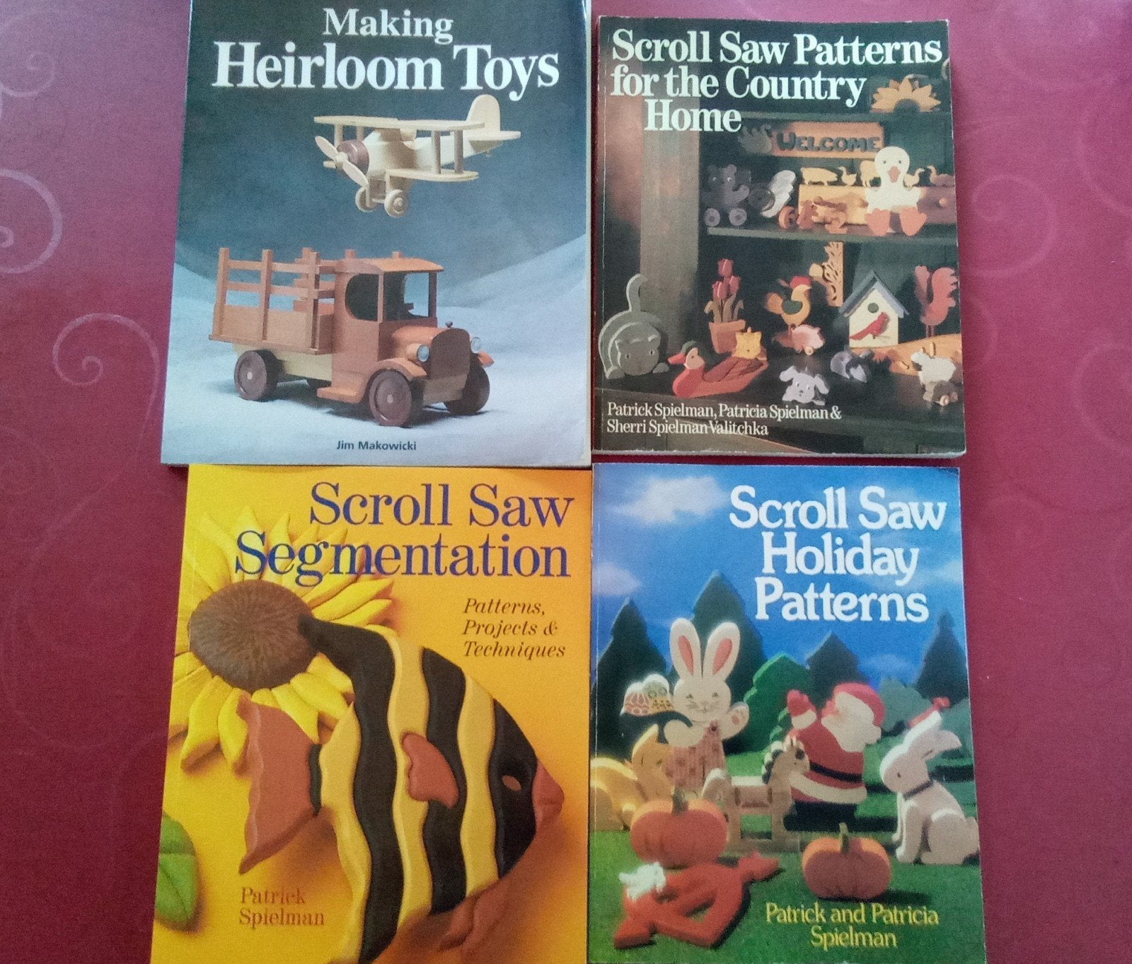Figuurzagen met patroontjes boeken, Enlèvement ou Envoi, Comme neuf, Travail du bois, Patrick Spielman
