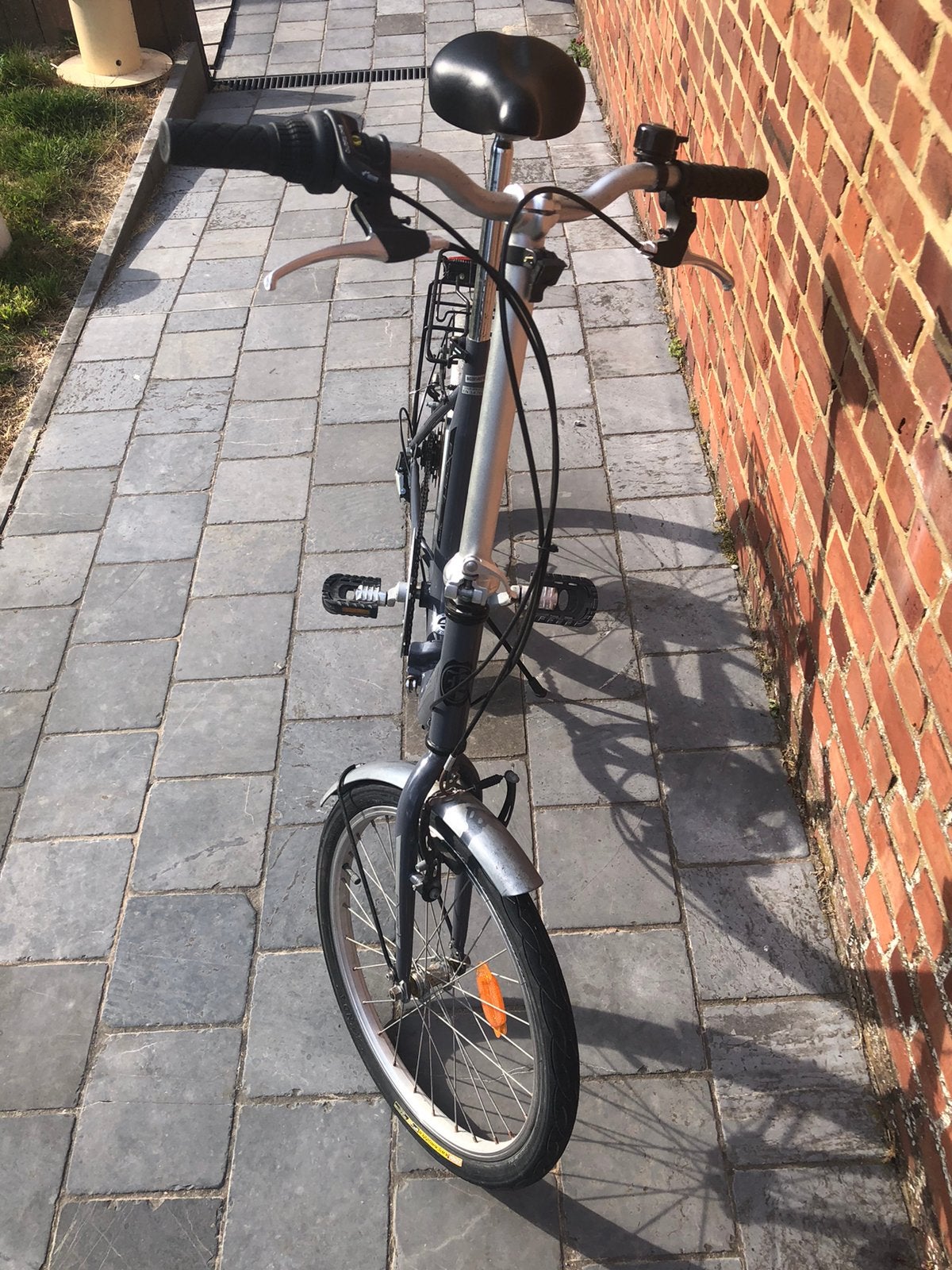 Plooifiets met 7 versnellingen, Fietsen en Brommers, Gebruikt, 16 tot 18 inch, Versnellingen, Totaal opvouwbaar