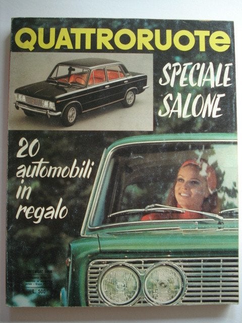 Quattroruote Speciale Salone 155 Novembre 1968, Livres, Autos | Brochures & Magazines, Envoi, Utilisé, Général