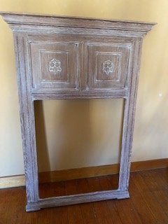 Spiegelkader eik geceruseerd, Antiek en Kunst, Curiosa en Brocante, Ophalen