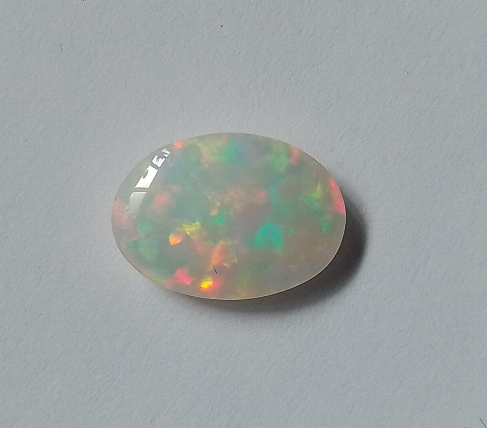 Te Koop: prachtige natuurlijke witte opaal (Edelopaal)., Verzamelen, Mineralen en Fossielen, Verzenden