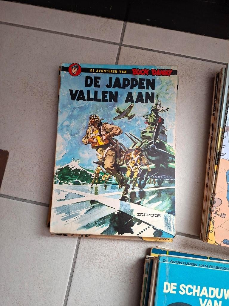 strips 'de avonturen van Buck Danny', Meerdere stripboeken, Ophalen, Gelezen