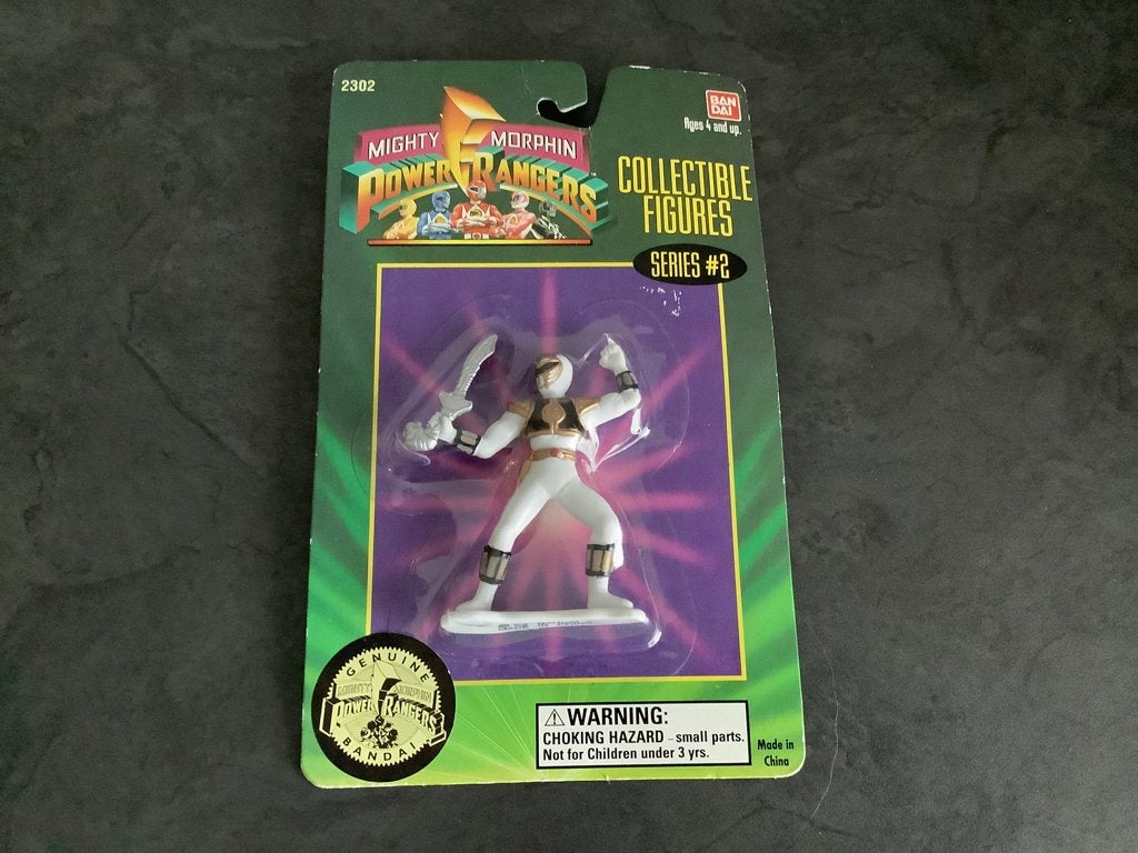 Mighty Morphen Power Rangers White Ranger (Nieuw) (1994), Ophalen of Verzenden, Nieuw