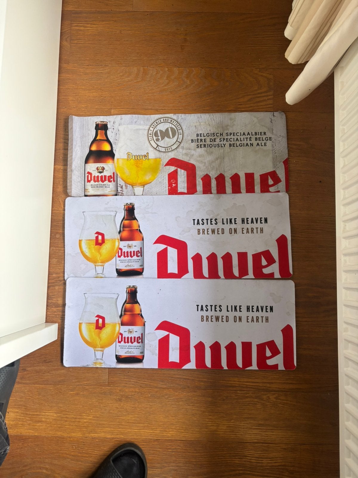 Toogmat duvel, Ophalen, Zo goed als nieuw