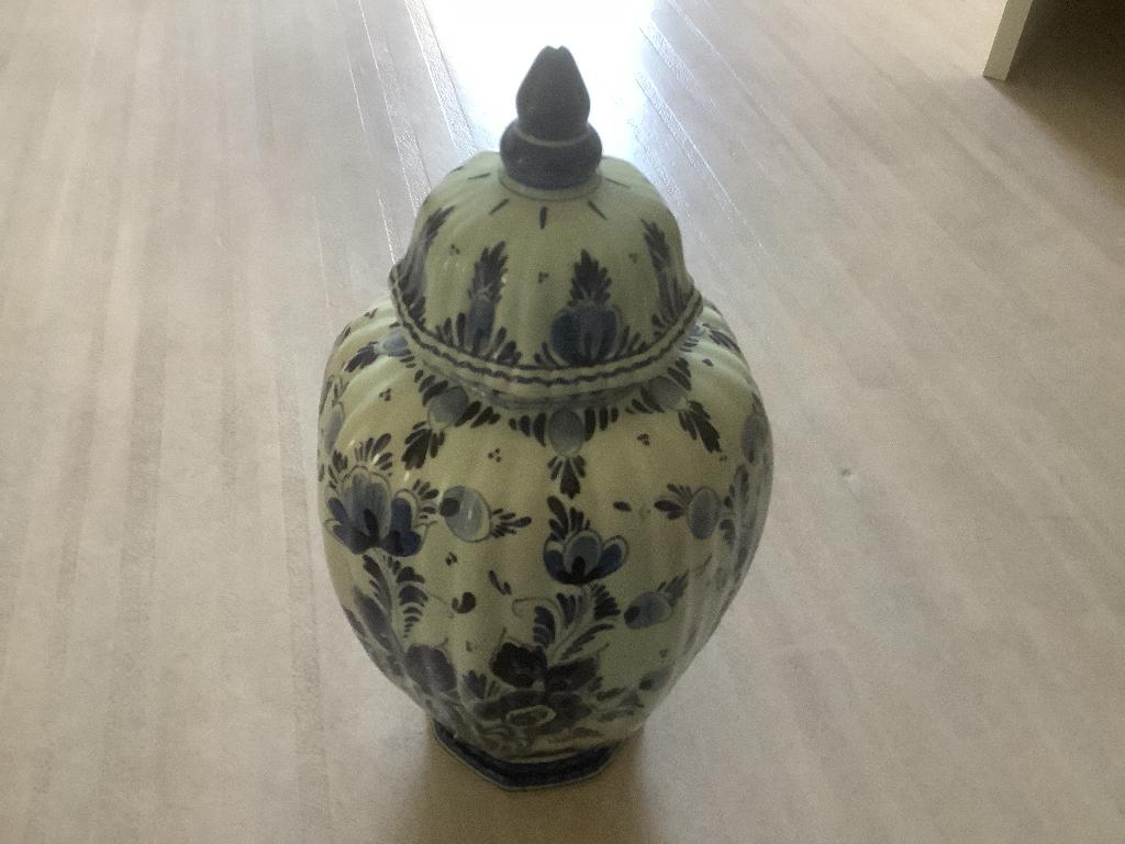 Vaas delfts blauw, Ophalen
