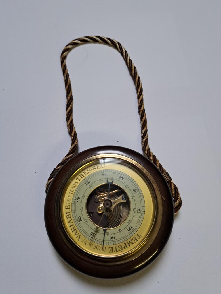 Oude barometer, TV, Hi-fi & Vidéo, Stations météorologiques & Baromètres, Enlèvement, Baromètre