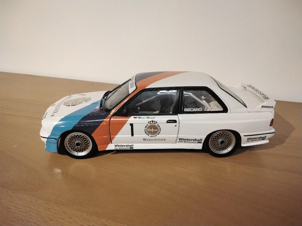Bmw m3 e30 DTM Hessel Marc Zakspeed 1/18, Enlèvement, Neuf, Voiture, MiniChamps