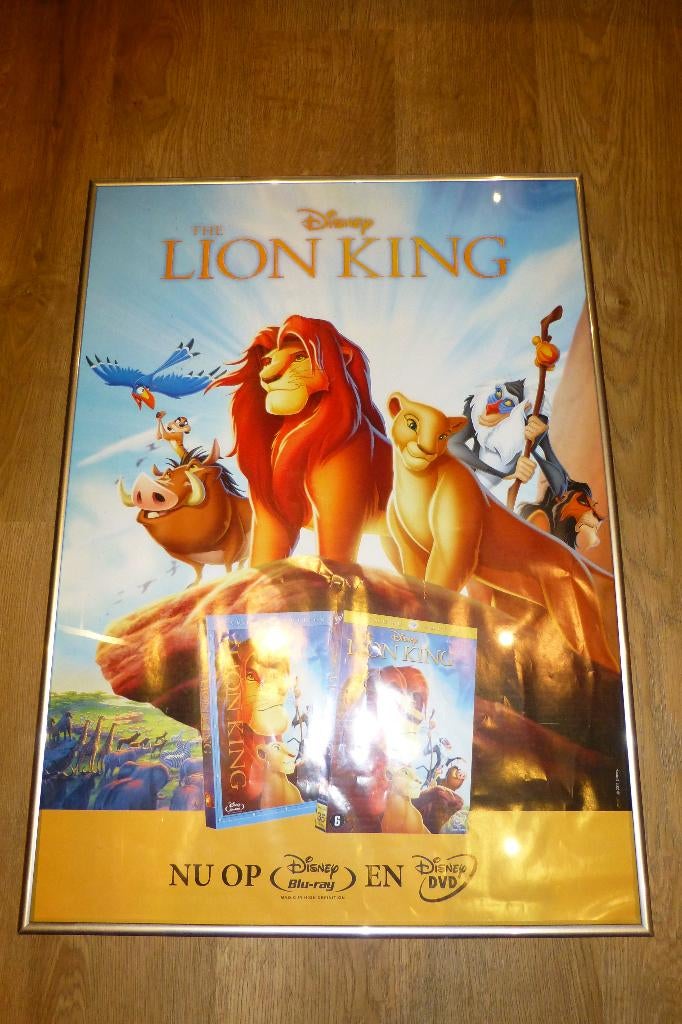 poster leeuwenkoning, Ophalen, Leeuwenkoning of Jungle Boek, Gebruikt, Overige typen