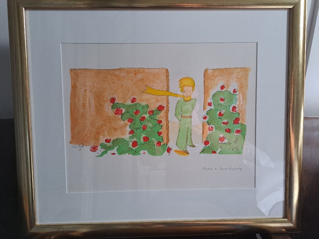 Antoine de Saint Exupéry - Le Petit Prince/Le petit prince, Antiquités & Art, Art | Lithographies & Sérigraphies, Numéroté, Enlèvement