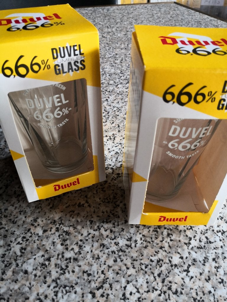 Duvel 666 Tumbler Bierglas, Enlèvement, Duvel