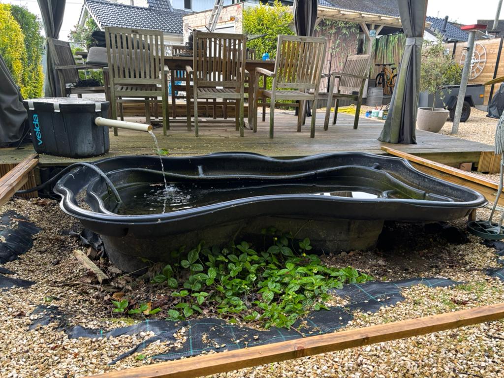 Vijver met vilter, Tuin en Terras, Ophalen, Zo goed als nieuw